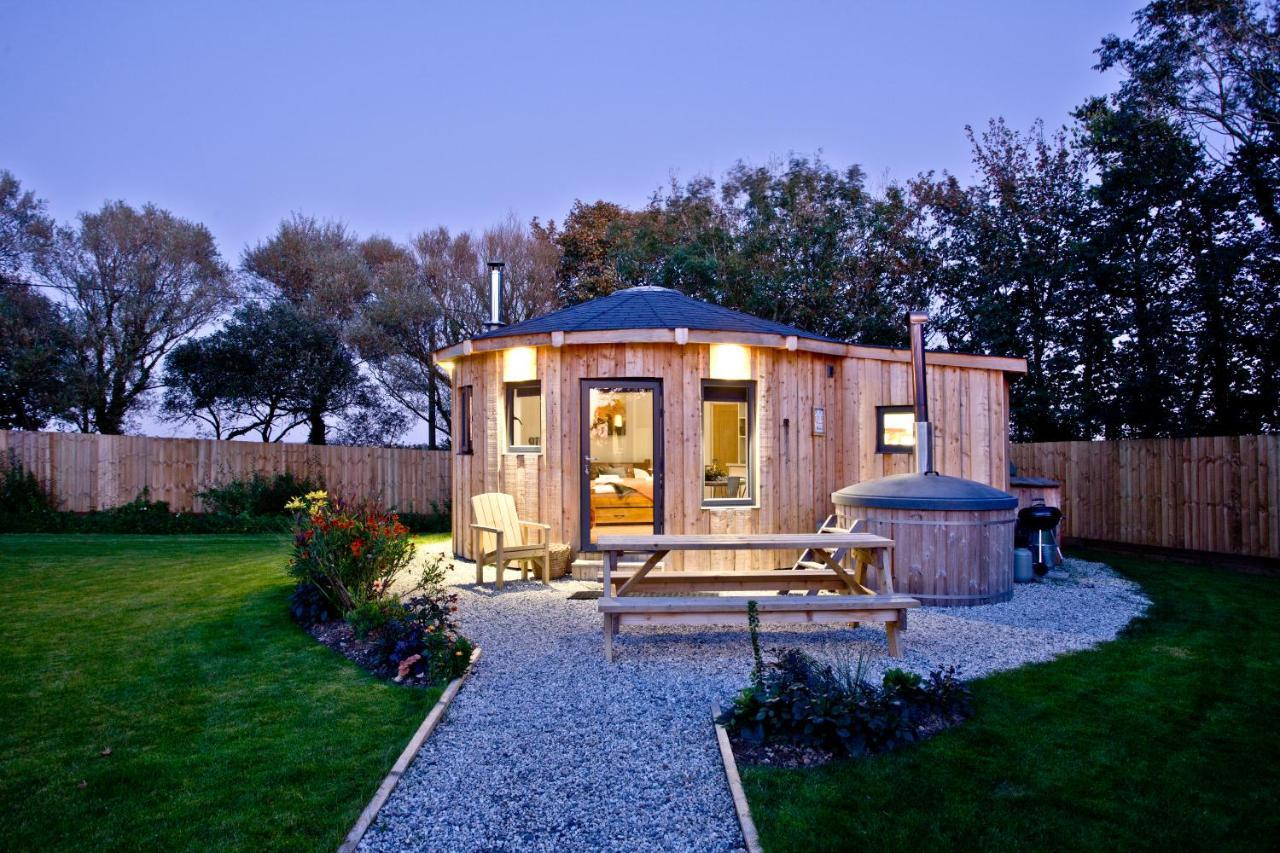 East Thorne Glamping Villa Bude Exteriör bild